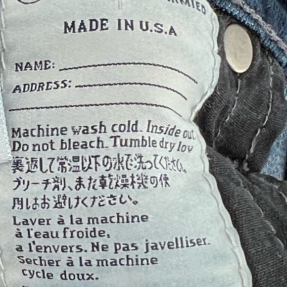 ADRIANO GOLDSCHMIED ANGELINA PETITE BOOT CUT BLUE JEANS - Picture 14 of 14